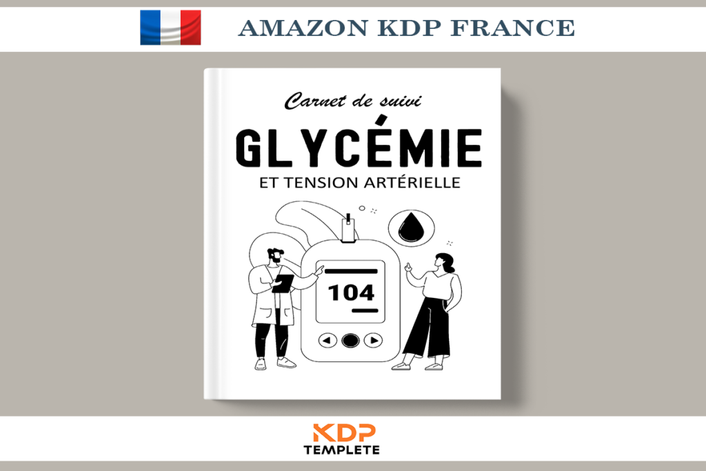 Carnet De Suivi Glyc Mie Et Tension Art Rielle Kdp Amazon Kdp Templete